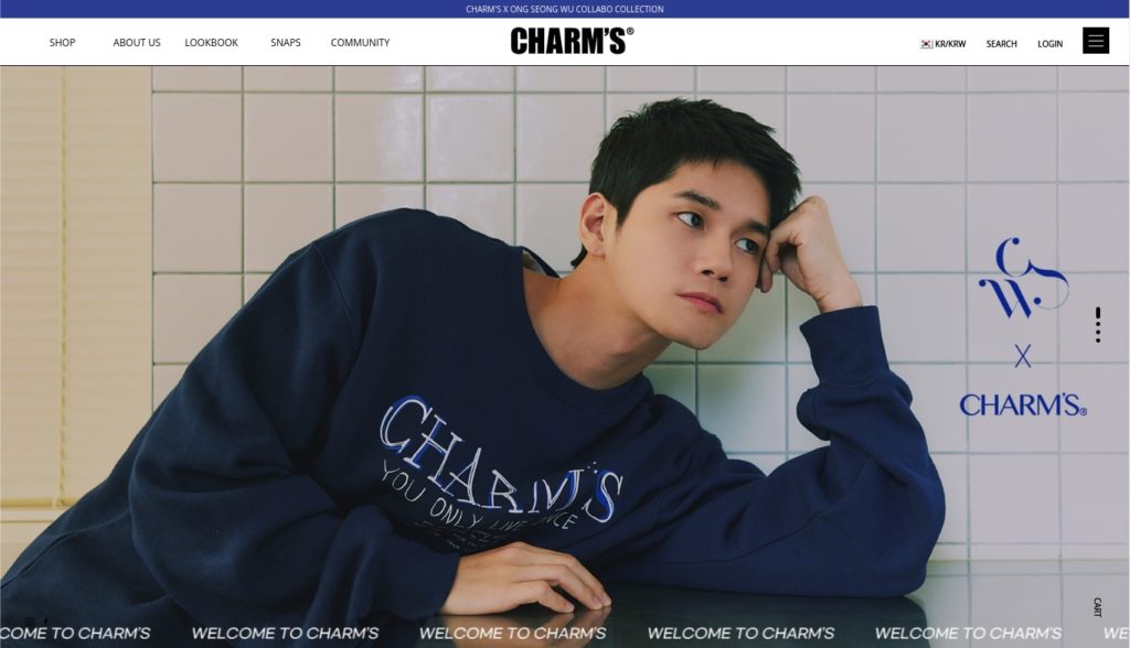 CHARM'S公式サイト トップページ